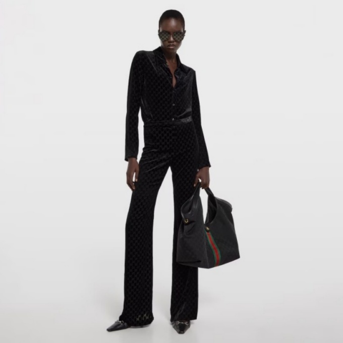 gucci gg giglio large tote bag #853971